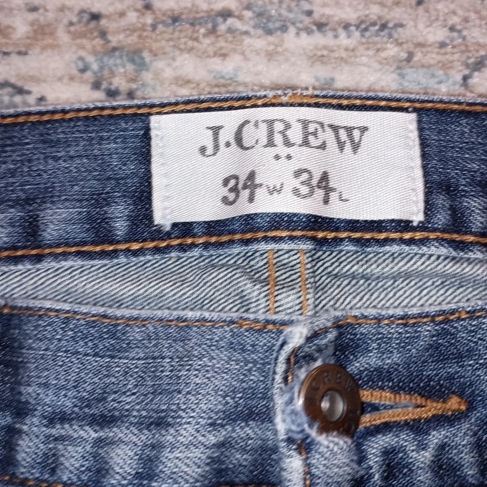 J.Crew Men's Straight Leg Jeans Size 34